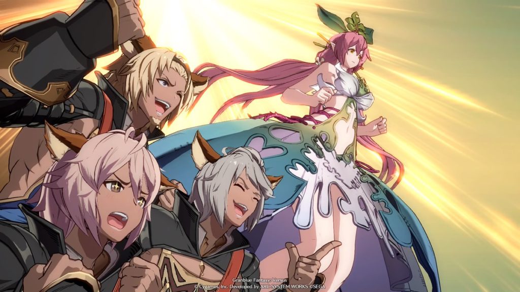 Granblue Fantasy The Animation, Drang, Sturm, Gran, Lyria, Vyrn y