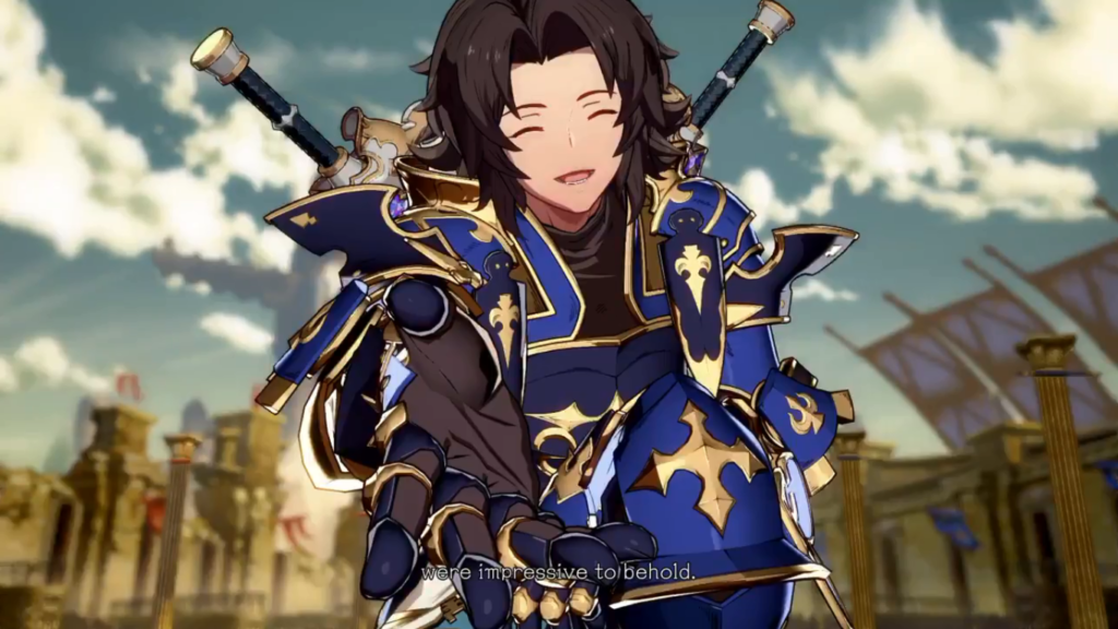 GBVS English Dub Voice: Lancelot Battle Quotes 【Granblue Fantasy Versus】 