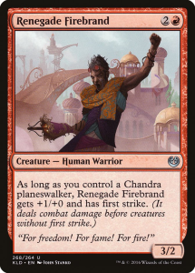 It also gets more powerful if you control a Chandra!